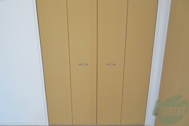 収納　収納はクローゼットです。荷物等はこちらにどうぞ。