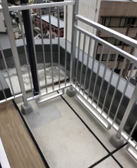 バルコニー　（別タイプ参考写真）アクサス目白アジールコート　豊島区雑司が