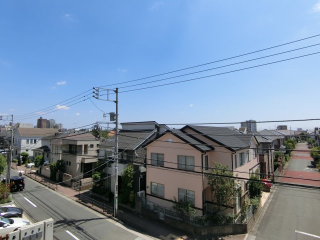 眺望　開放感ある３階からの眺望。
