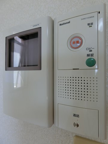 セキュリティ　安心のＴＶドアホン完備。