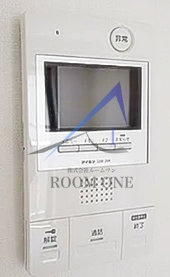 セキュリティ　モニター付きインターホンです。