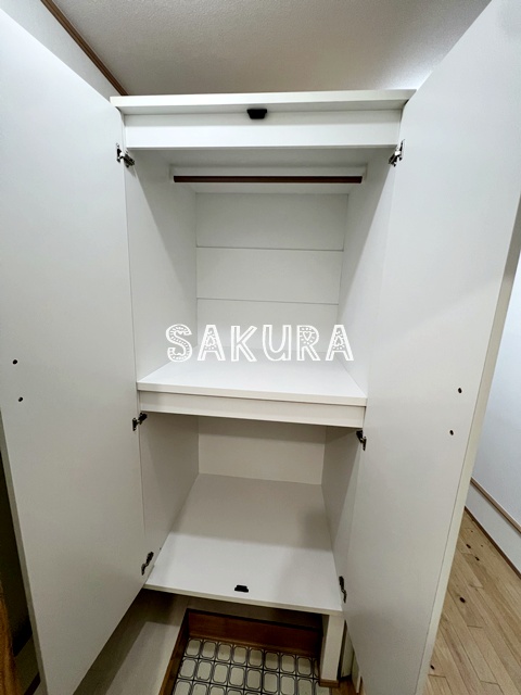 収納　お荷物の多い方でも安心のクローゼット付き♪