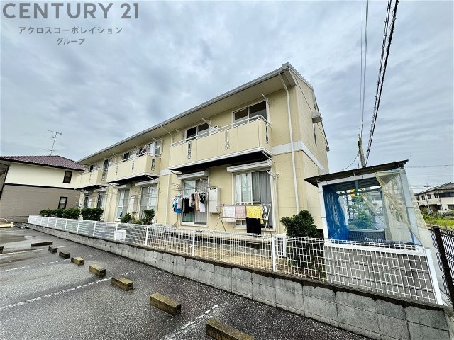 建物外観　TVインターフォン付きで安心！