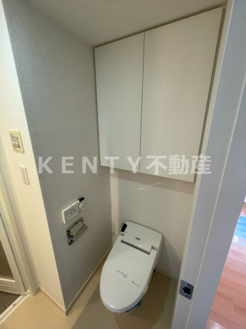 トイレ　ゆったりとした空間のトイレです