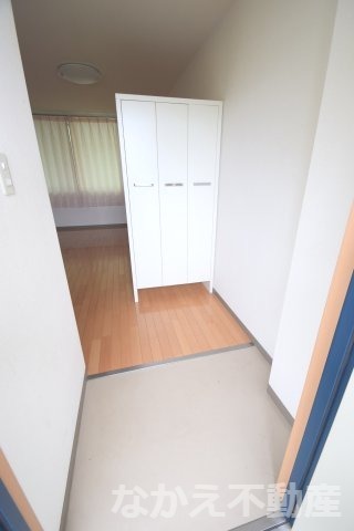 玄関　ゆったりとした玄関です