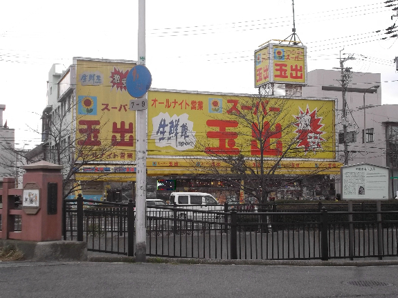 スーパー　スーパー玉出 御陵店（スーパー）まで555m