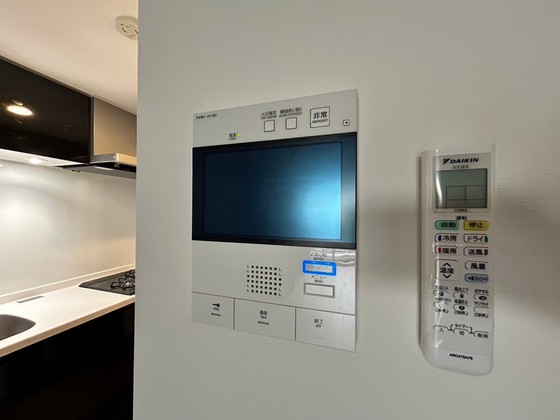 セキュリティ　※別部屋の写真です