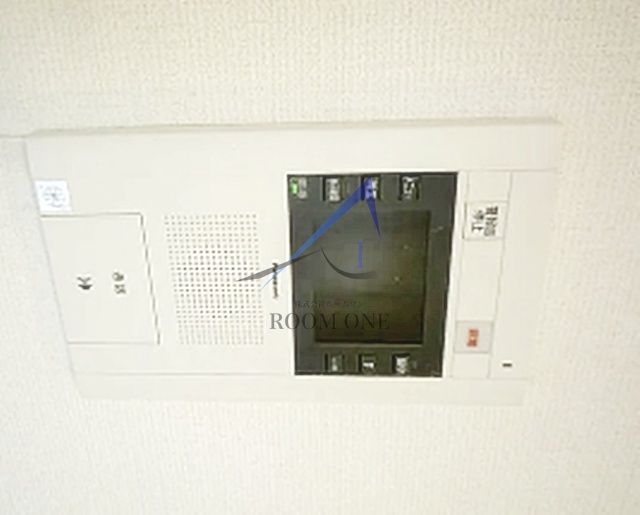 セキュリティ　モニター付インターホンです。