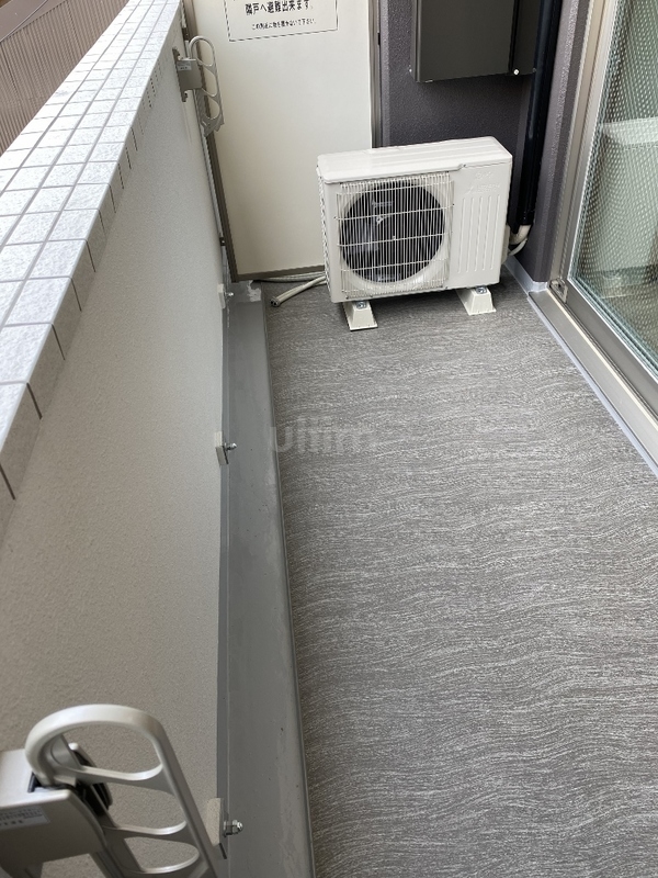 バルコニー　同じタイプのお部屋の写真です。ご参考までに