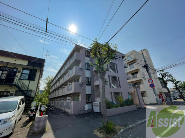 建物外観　札幌市北区北２１条西「グローリア北２１」