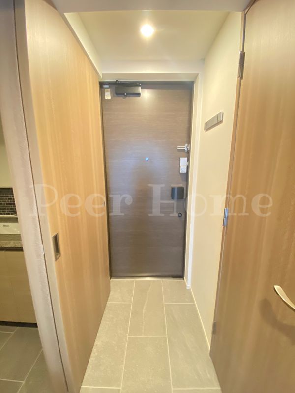 ザ・パークハビオSOHO新宿御苑の玄関写真