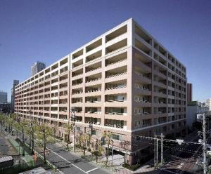 建物外観　積水ハウス施工の大型高級賃貸マンション！