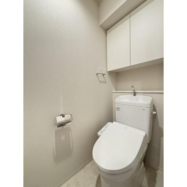 トイレ　ゆったりとした空間のトイレです