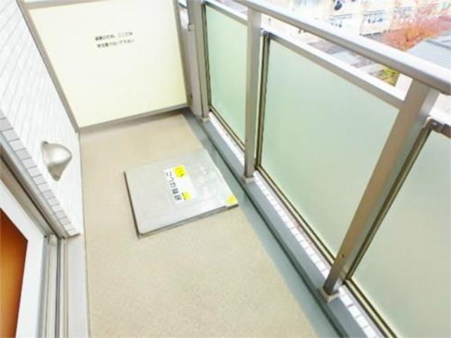 バルコニー　お洗濯もバッチリ