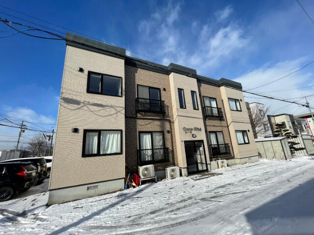 建物外観　札幌市北区北二十四条西「カーサ・Ｎ２４」