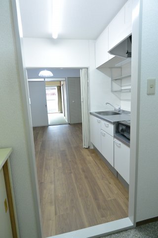 ハイツ角谷のキッチン写真