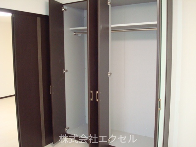 収納　収納に便利なクローゼットです。