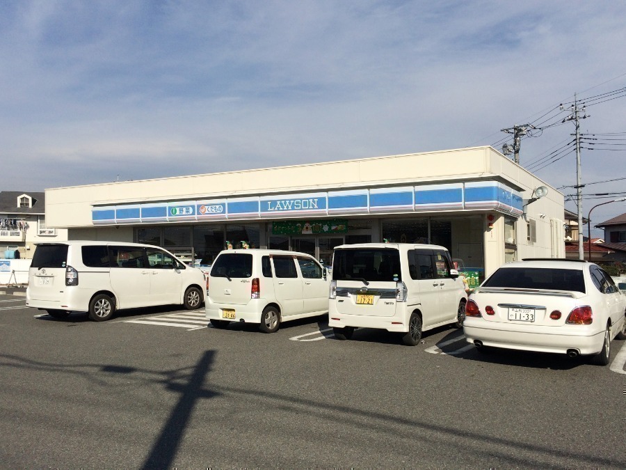 コンビニ　ローソン笛吹石和河内店（コンビニ）まで1300m