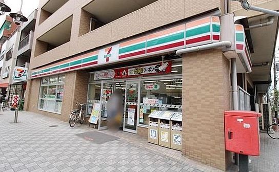 コンビニ　セブンイレブン川崎柳町東店（コンビニ）まで220m
