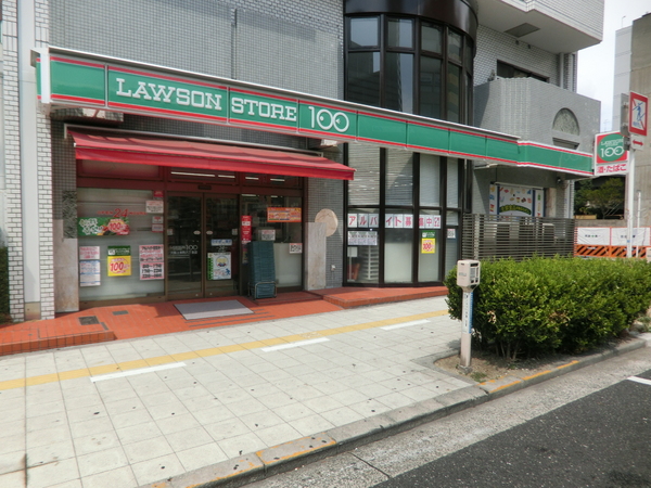 コンビニ　ローソンストア100大阪上本町八丁目店（コンビニ）まで442m