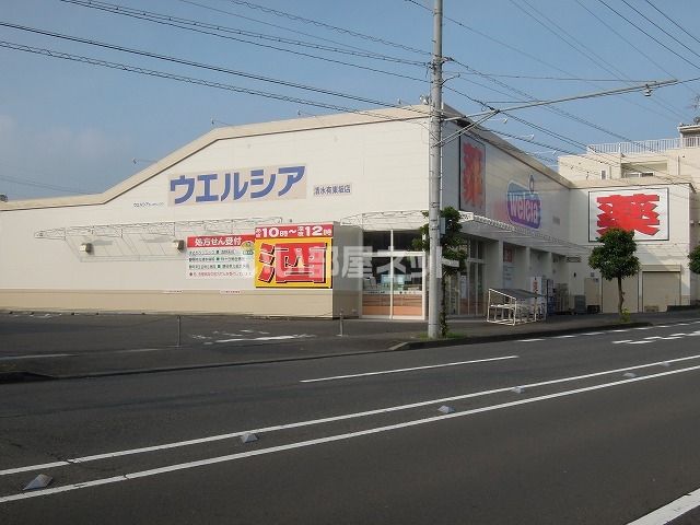 ドラックストア　ウエルシア清水有東坂店（ドラッグストア）まで872m