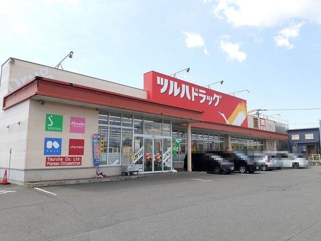 ドラックストア　調剤薬局ツルハドラッグ千歳新富店（ドラッグストア）まで348m