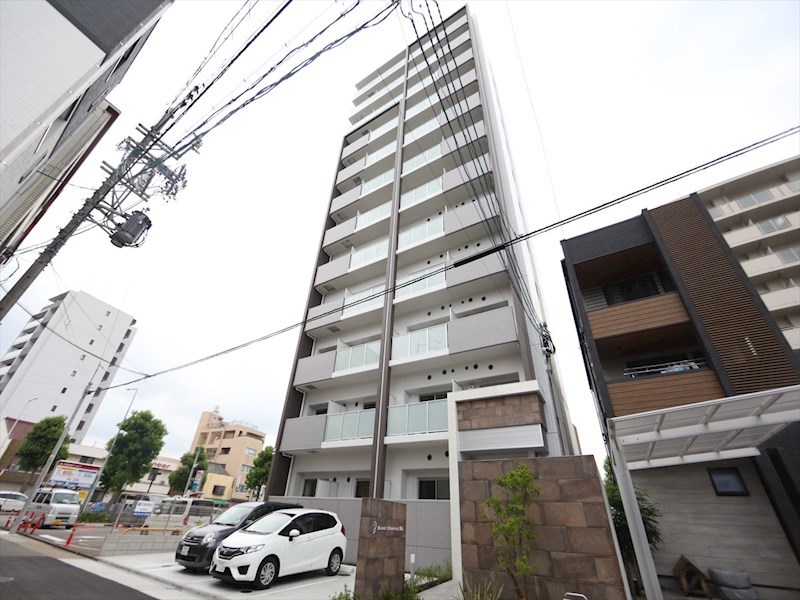 建物外観　外観　宅配ＢＯＸ　オートロック　防犯カメラ