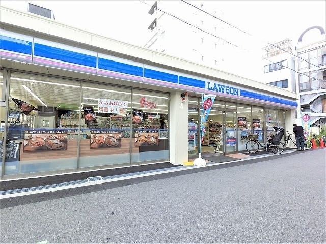 コンビニ　ローソン十三元今里三丁目店（コンビニ）まで218m