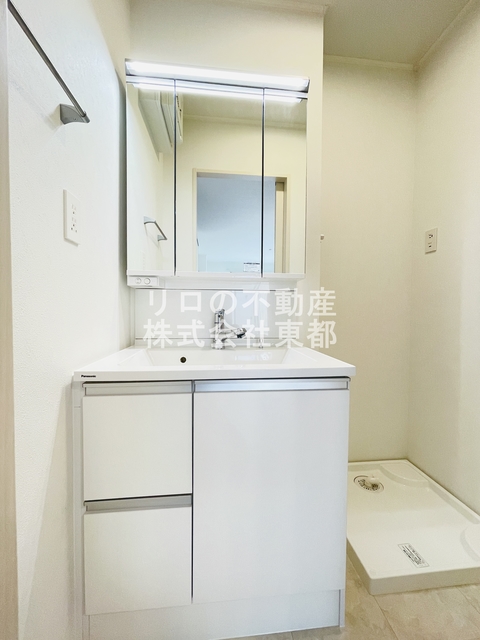 洗面設備　独立洗面台なら落ち着いて身支度ができます☆