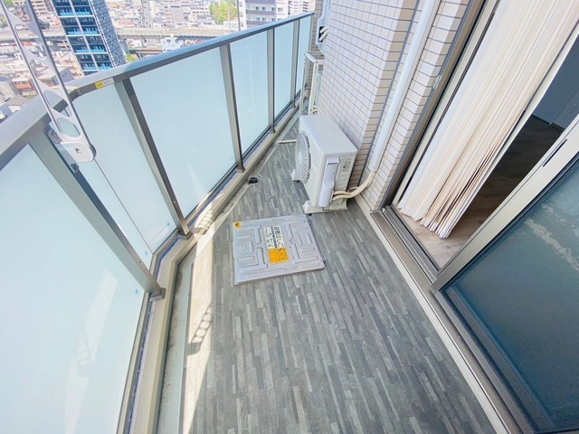 バルコニー　写真は違う号室です。