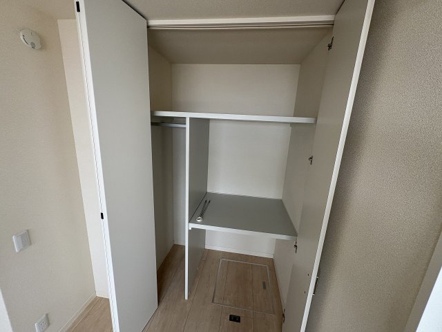 収納　大きなスペースがあり、収納には困りません