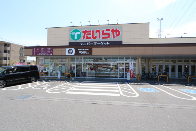 スーパー　たいらや城東店（スーパー）まで600m
