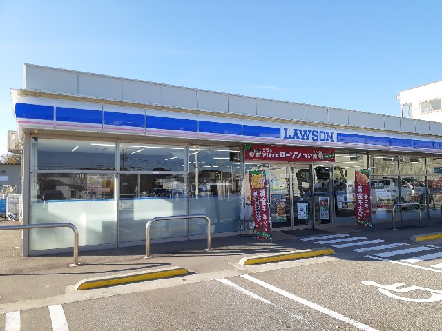 コンビニ　ローソン富山萩原店（コンビニ）まで150m