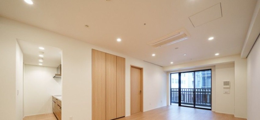 TOFROM YAESU Residence(トフロム八重洲レジデンスの居間写真