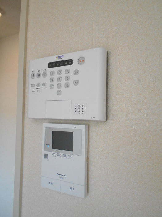 セキュリティ　ALSOK、モニター付インターホン