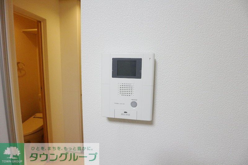 セキュリティ　モニター付きインターホン