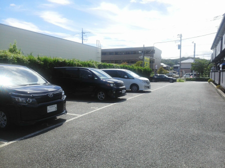 駐車場　敷地内駐車場です。