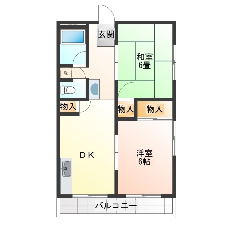 Stellagarden水戸白梅の間取り写真