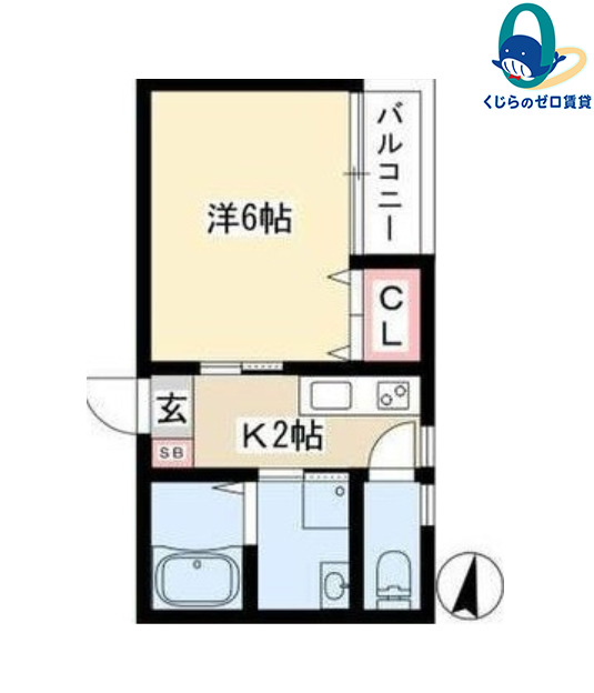 シンフォニア八田の間取り写真