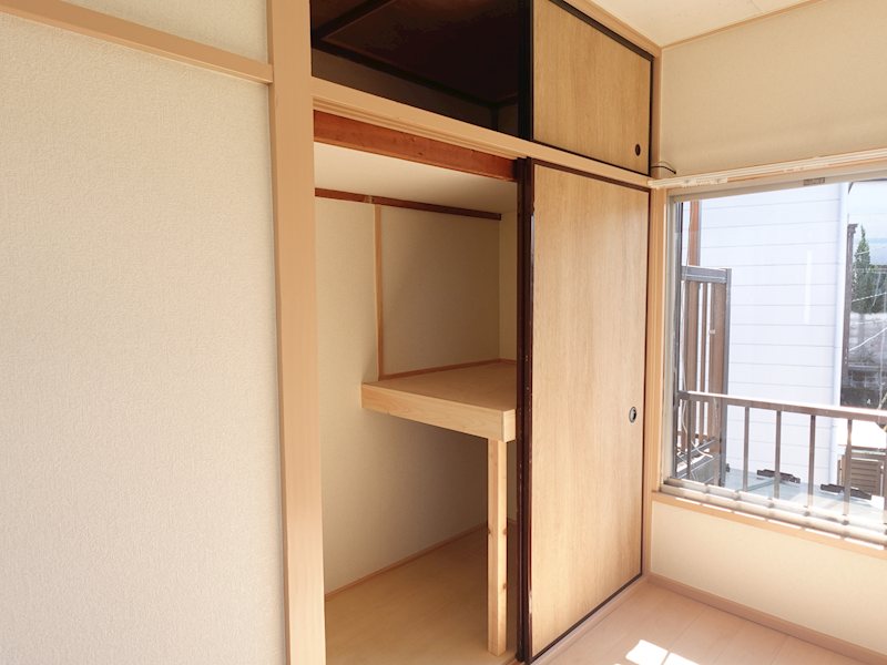 収納　収納豊富でお部屋がすっきりします