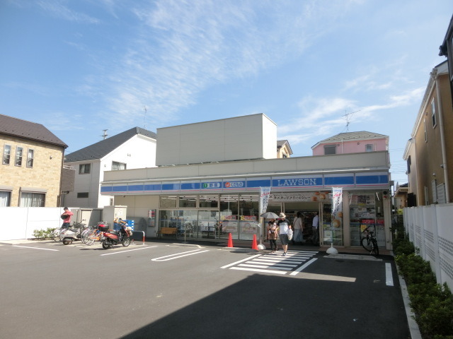 コンビニ　ローソン市川新田三丁目店（コンビニ）まで376m