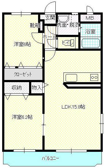 FieldIIの間取り写真