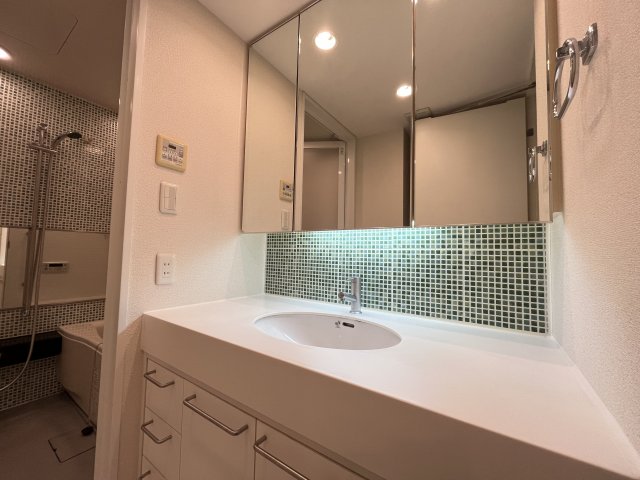 洗面設備　※別タイプ参考写真