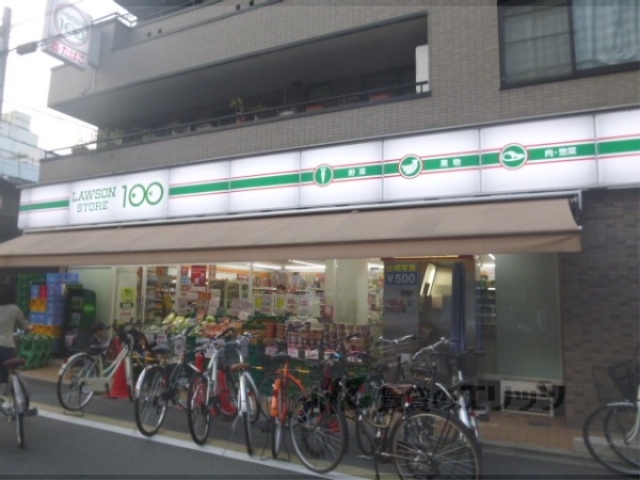 コンビニ　ＬＡＷＳＯＮＳＴＯＲＥ１００六（コンビニ）まで80m