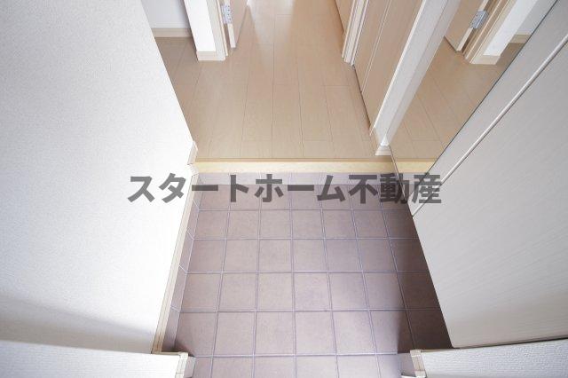 玄関　明るい玄関です