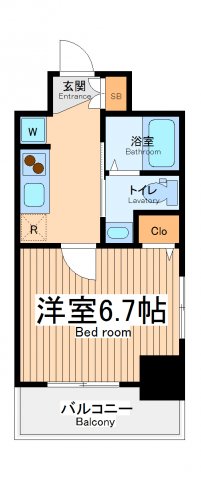 エステムプラザ川崎の間取り写真