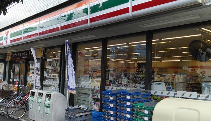 コンビニ　セブンイレブン 川崎木月店（コンビニ）まで407m