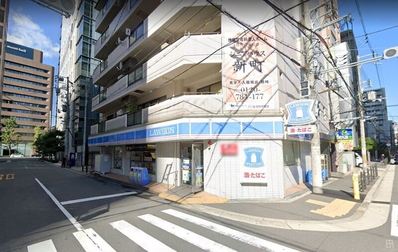 コンビニ　ローソン 大阪厚生年金会館前店（コンビニ）まで116m