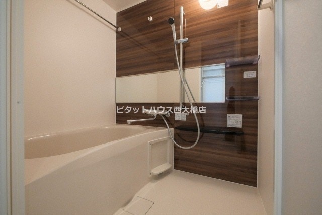 地下鉄中央線 九条駅 徒歩7分 12階建 築4年の風呂写真