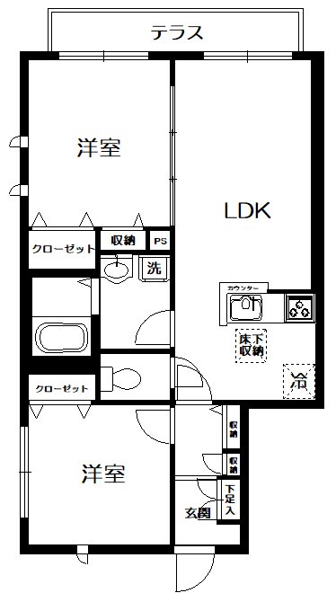ラプラス光が丘の間取り写真